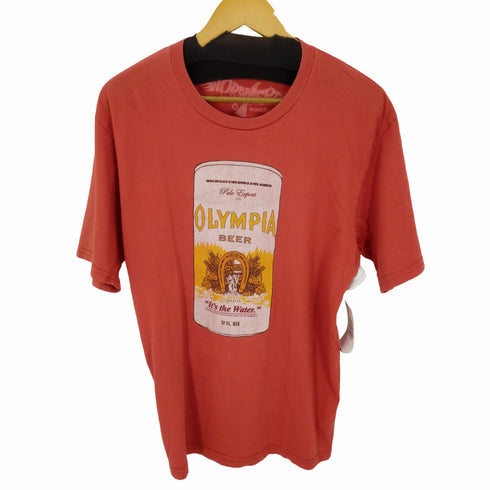 ウォーンフリー Wornfree プリントTEE OLYMPIA メンズ import:M