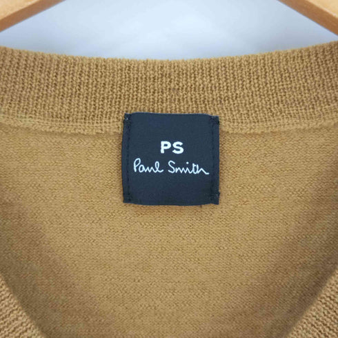 ピーエスポールスミス PS Paul Smith サイドボーダー Vネックニット レディース import:M