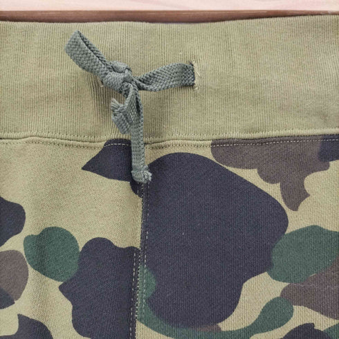 アベイシングエイプ A BATHING APE 1ST CAMO SWEAT SHORTS カモ スウェット ショーツ メンズ JPN:S