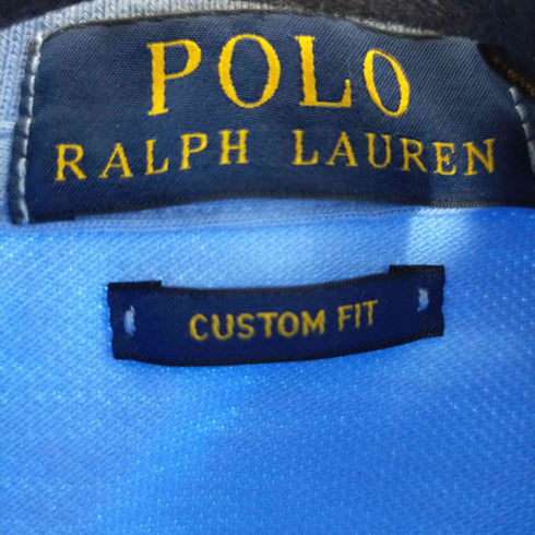 ポロラルフローレン POLO RALPH LAUREN ポニー刺繍 S/Sポロシャツ CUSTOM FIT メンズ import:M