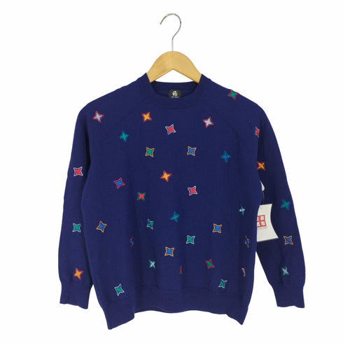 ピーエスポールスミス PS Paul Smith 洗える スターエンブロイダリー ニット レディース import:M