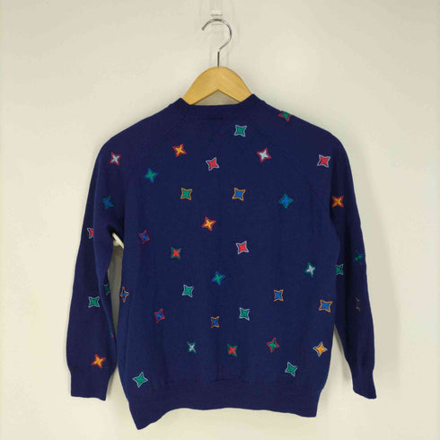 ピーエスポールスミス PS Paul Smith 洗える スターエンブロイダリー ニット レディース import:M
