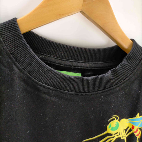oawear LOVEISTRANCE PAINTED BLACK T-SHIRT メンズ JPN:L