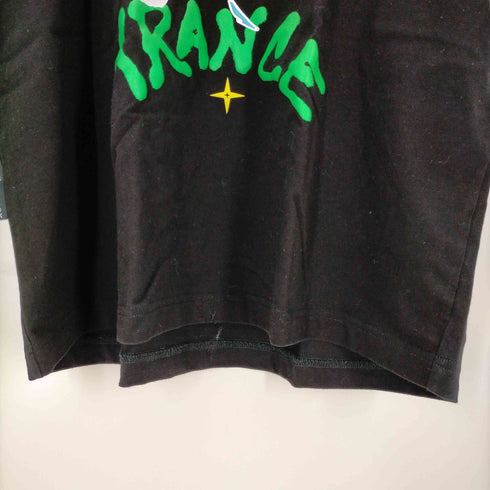 oawear LOVEISTRANCE PAINTED BLACK T-SHIRT メンズ JPN:L