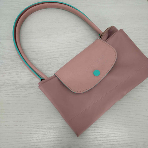 ロンシャン LONGCHAMP 舟形トートバッグ LE PLIAGE CLUB ロゴ刺繍 スモークピンク ル・プリアージュ レディース ONE SIZE