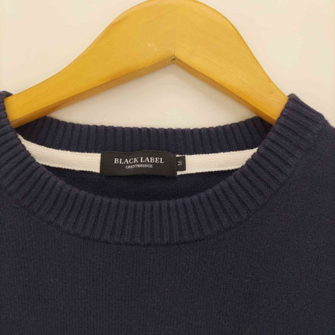 ブラックレーベルクレストブリッジ BLACK LABEL CRESTBRIDGE ラビット シルエット ナイロン混 コットン ニット メンズ import:M