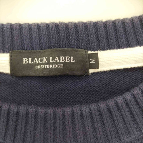ブラックレーベルクレストブリッジ BLACK LABEL CRESTBRIDGE ラビット シルエット ナイロン混 コットン ニット メンズ import:M
