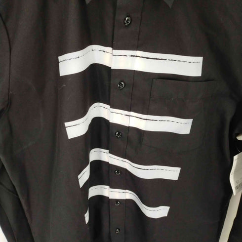 リバーサル REVERSAL フロントペイントデザイン長袖シャツ メンズ import:L