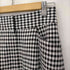 ザラ ZARA フロントポケットギンガムチェックスカート レディース import:S