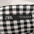 ザラ ZARA フロントポケットギンガムチェックスカート レディース import:S