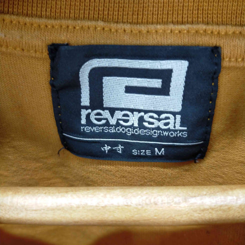 リバーサル REVERSAL ラグランスリーブ S/S TEE メンズ import:M