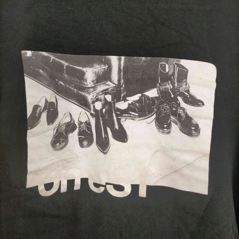 グラフィックプリント LS Tシャツ メンズ