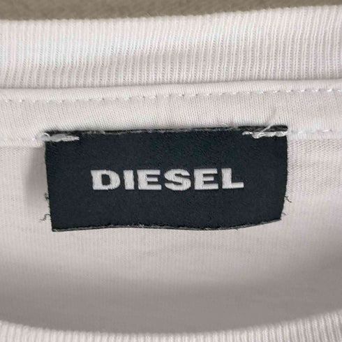 ディーゼル DIESEL ロゴプリント L/S クルーネック カットソー メンズ import:XS