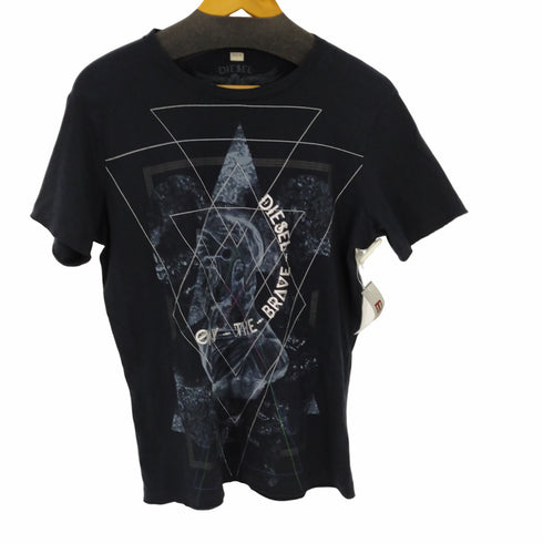 ディーゼル DIESEL デザインプリントTEE メンズ import:M