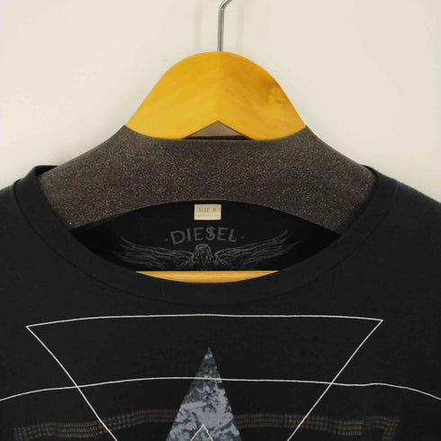 ディーゼル DIESEL デザインプリントTEE メンズ import:M