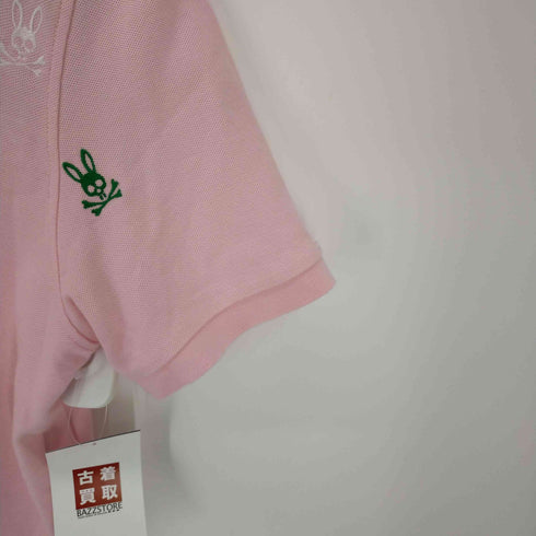 サイコバニー Psycho Bunny ウサギ刺繍 半袖ポロシャツ メンズ import:M