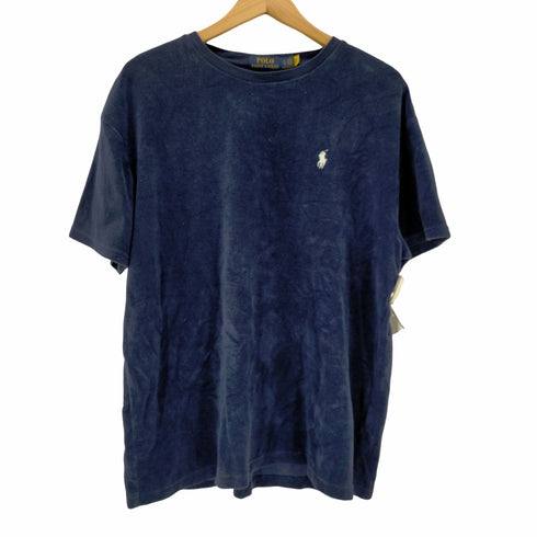 ポロラルフローレン POLO RALPH LAUREN パイル地 S/S クルーネックTシャツ メンズ import:L