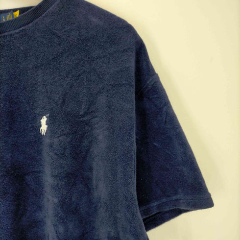 ポロラルフローレン POLO RALPH LAUREN パイル地 S/S クルーネックTシャツ メンズ import:L