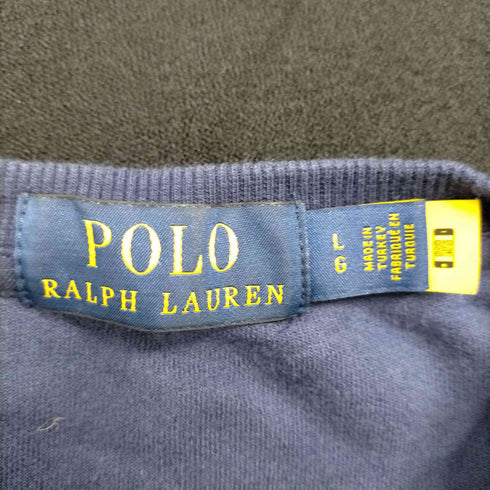 ポロラルフローレン POLO RALPH LAUREN パイル地 S/S クルーネックTシャツ メンズ import:L