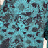 フランダースリネンプロダクツ FLANDERS LINEN PRODUCTS フラワーデザインリネンポロシャツ メンズ import:L