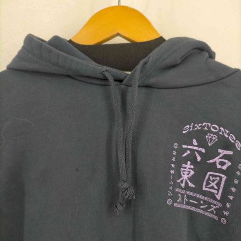 六石東図 プルオーバーパーカー レディース