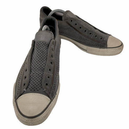 コンバース CONVERSE パンチングレザー ノーシューレーススニーカー スリッポン メンズ JPN:28
