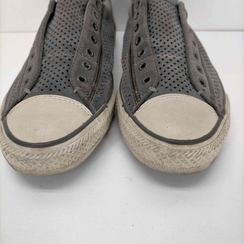 コンバース CONVERSE パンチングレザー ノーシューレーススニーカー スリッポン メンズ JPN:28