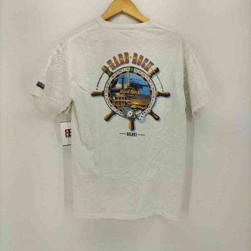 ハードロックカフェ Hard Rock Cafe CASHINO BILOXI クルーネック プリント Tシャツ メンズ