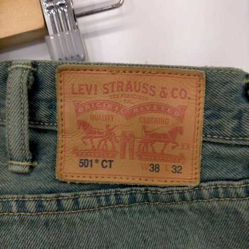 リーバイス Levis 501 CT ガーメントダイ デニムパンツ メンズ W38L32
