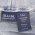 B.U.M.EQUIPMENT 90S USA製 後染め 刺繍ロゴ クルーネック S/S Tシャツ メンズ import:L