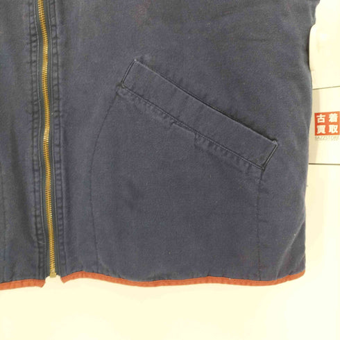 アリゾナジーン ARIZONA JEAN 90-2000s 裏地 キルティング ジップアップ ベスト メンズ