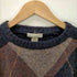 {CATTIVO SHETLAND PURE WOOL アーガイル柄 ニット メンズ import:L