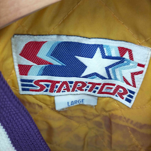 スターター STARTER 80~90s NBA LOS ANGELES スタジャン メンズ JPN:L