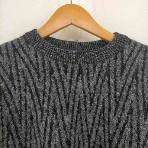ジャン ルイ シュレル jean louis scherrer アルパカ混 総柄ニット メンズ