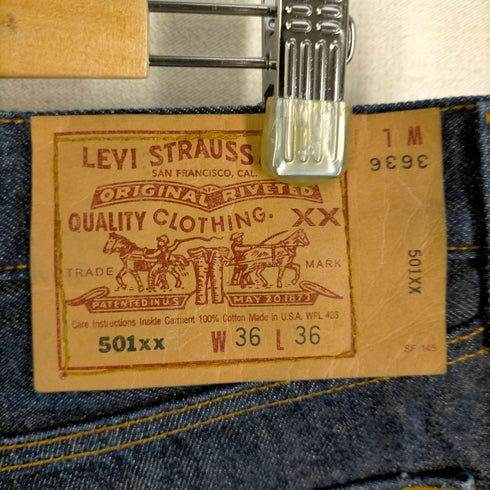 リーバイス Levis USA製 501xx ジーンズ ボタン裏524 メンズ W36