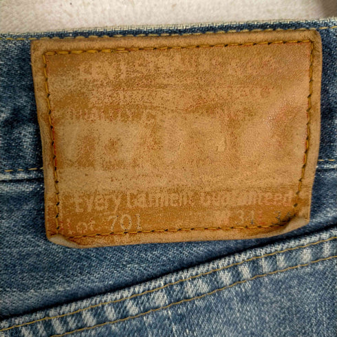 リーバイス Levis 日本製 701xx シンチバック 股リベ ジーンズ メンズ 34