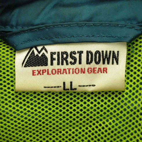 ファーストダウン FIRST DOWN フーデッドジャケット メンズ LL