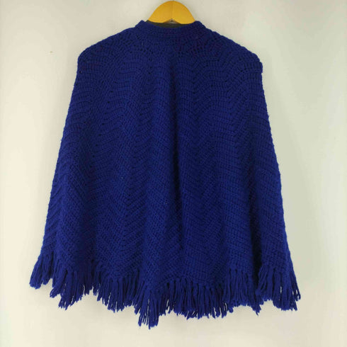Specially Hand Made By Evelyn ニットポンチョ カーディガン レディース