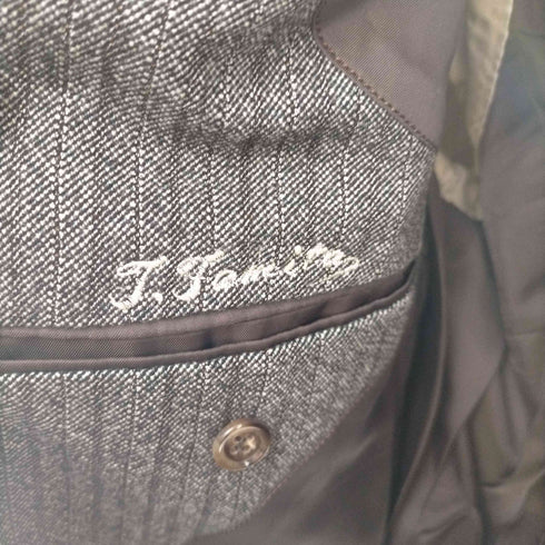 バーバリーズ BURBERRYS ストライプ2ピースセットアップ ジャケット パンツ メンズ