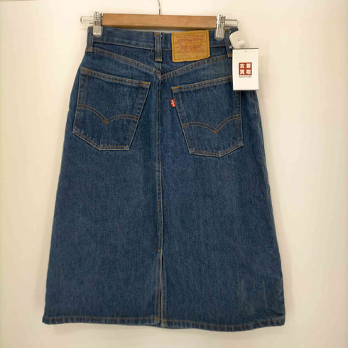 リーバイス Levis ミディアム丈 ジップアップ デニムスカート レディース W27 L25