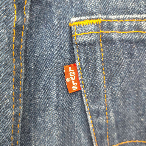 リーバイス Levis ミディアム丈 ジップアップ デニムスカート レディース W27 L25