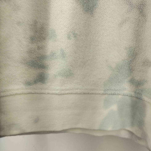 レフトアローン LEFT ALONE 刺繍デザインタイダイクルーネックスウェット レディース JPN:L