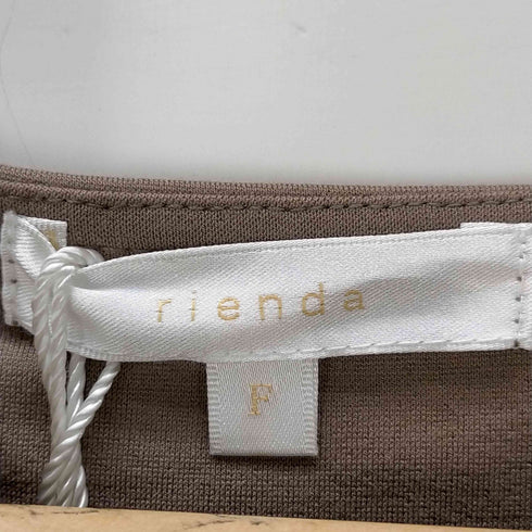 リエンダ rienda ショルダースナップ カットTOP レディース FREE