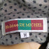 HELENE DE MICHEL シルク 総柄S/Sバンドカラーシャツ メンズ JPN:M