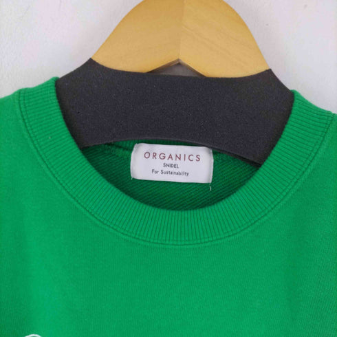 スナイデル snidel ORGANICSロゴスウェット レディース ONE SIZE