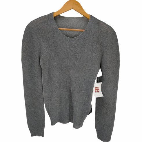 プリーツプリーズイッセイミヤケ PLEATS PLEASE ISSEY MIYAKE L/S プリーツクルーネックカットソー レディース JPN:3