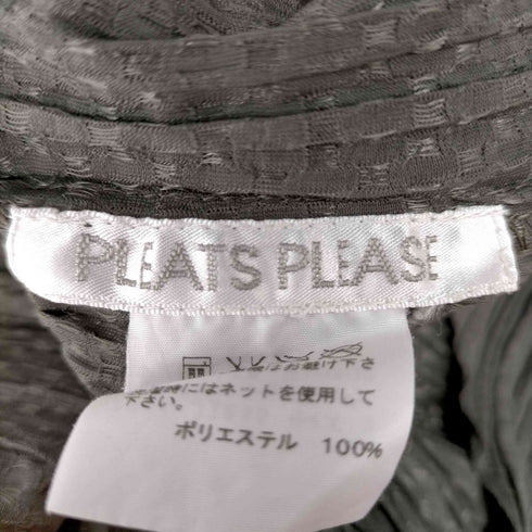 プリーツプリーズイッセイミヤケ PLEATS PLEASE ISSEY MIYAKE ノースリーブ プリーツチュニックワンピース レディース JPN:3