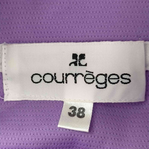 クレージュ courreges ハーフジップトップス レディース JPN:38