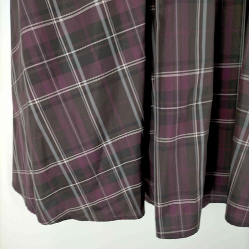 ジャスグリッティー JUSGLITTY 20AW チェックタフタスカート レディース JPN:2