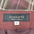 ジャスグリッティー JUSGLITTY 20AW チェックタフタスカート レディース JPN:2